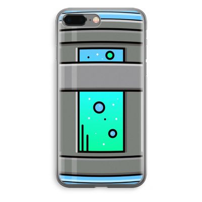 Chug Bottle: iPhone 8 Plus Transparant Hoesje Chug Bottle: iPhone 8 Plus Transparant Hoesje