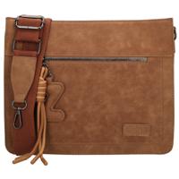 Zebra Trends Schoudertas Rosalyn Bruin