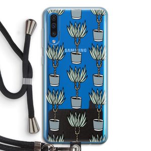 Boompje: Samsung Galaxy A50 Transparant Hoesje met koord