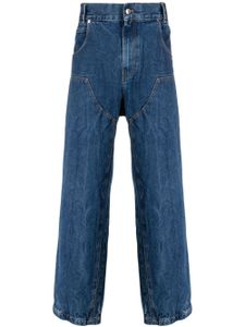 Paura jean ample à taille haute - Bleu