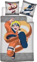 Naruto Attack dekbedovertrek eenpersoons 140 x 200 cm Katoen