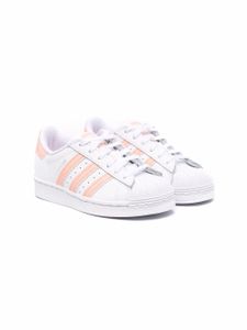 adidas Kids baskets Superstar - Blanc