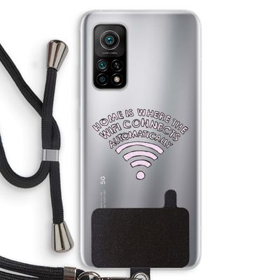 Home Is Where The Wifi Is: Xiaomi Mi 10T 5G Transparant Hoesje met koord