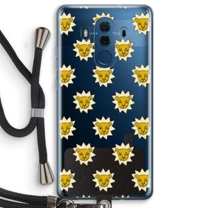 Leeuwenkoppen: Huawei Mate 10 Pro Transparant Hoesje met koord