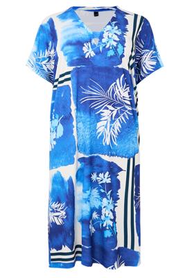 Yoek Jurk AZZURO | Blauw | Maat size 2