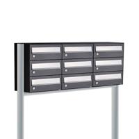 Allux Hive Set 3-Breed, 3-Hoog Op Statief Zwart - 40030070_3x3s