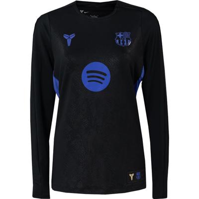 Nike FC Barcelona x Kobe Strike Trainingstrui 1/4-Zip 2025-2026 Dames Zwart Paars