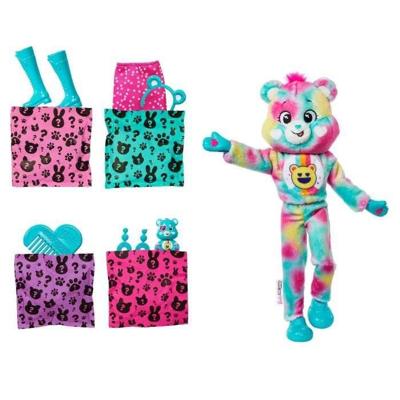 Barbie - Barbie Cutie Reveal Care Bears-pop - Met 10 verrassingen - Barbie - JFV62