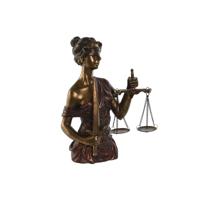 Decoratieve figuren Home ESPRIT Koper 24,5 x 14 x 33,5 cm