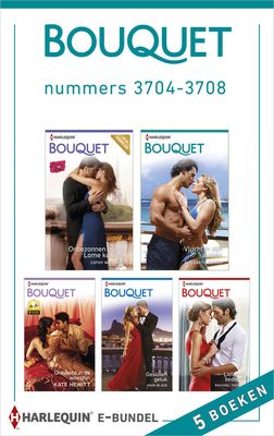 Bouquet e-bundel nummers 3704-3708 (5-in-1) - Cathy Williams, Elizabeth Power, Kate Hewitt, Maya Blake, Rachael Thomas - ebook