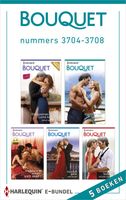 Bouquet e-bundel nummers 3704-3708 (5-in-1) - Cathy Williams, Elizabeth Power, Kate Hewitt, Maya Blake, Rachael Thomas - ebook