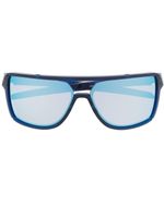 Oakley lunettes de soleil à plaque logo - Bleu