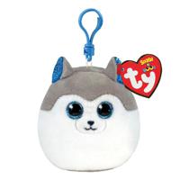 TY Squish a Boo Clips Knuffel Hond Slush 8 cm