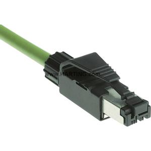 Harting 09451511100 Sensor/actuator dataconnector Aantal polen (sensoren): 4P4C Stekker, recht 1 stuk(s)