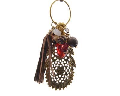 Veer legering hang 10 cm goud antiek KSD - Ksd