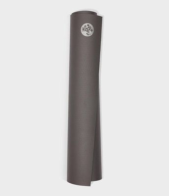 Manduka Yogamat GRP Rubber Steel Grey - Grijs 4 mm - Hot Yoga - 180 x 66 cm