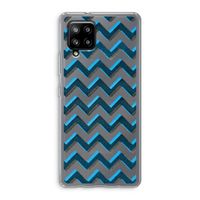 Onderbroken lijn: Samsung Galaxy A42 5G Transparant Hoesje
