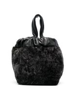 Jil Sander sac à main en cuir - Noir Jil Sander sac à main en cuir - Noir