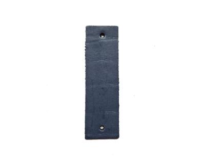 Leren label jeans