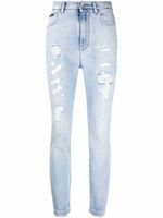 Dolce & Gabbana jean skinny Grace à effet usé - Bleu