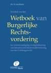 De tekst van het wetboek van burgerlijke rechtsvordering (Paperback)