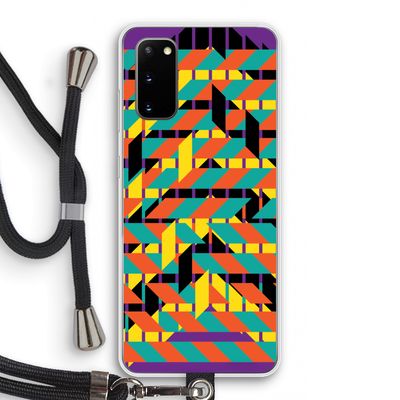 Skew Bee 2: Samsung Galaxy S20 Transparant Hoesje met koord