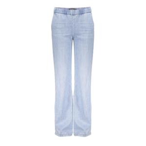 Geisha zomer jeans broek meisjes - wide elastic waist - bleached denim