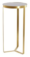 Light & Living Zuil 'Turbi' 80cm hoog, kleur Zwart/Mat Brons
