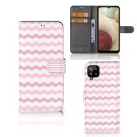 Samsung Galaxy A12 | Telefoon Hoesje | Waves Roze