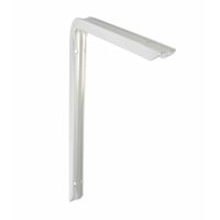AMIG Plankdrager/planksteun - aluminium - gelakt zilver - H250 x B150 mm - max gewicht 50 kg