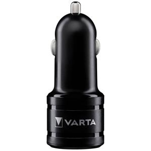 Varta Car Charger Dual USB USB-oplader 30 W Auto, Vrachtwagen Uitgangsstroom (max.) 5400 mA Aantal uitgangen: 2 x USB, USB-C bus