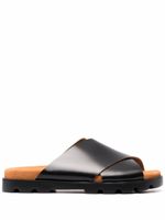 Camper sandales Brutus en cuir - Noir