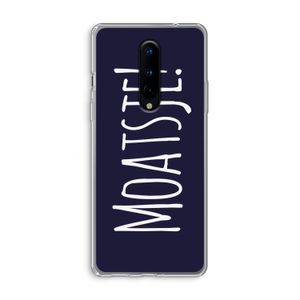 Moatsje!: OnePlus 8 Transparant Hoesje