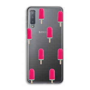 Waterijsje: Samsung Galaxy A7 (2018) Transparant Hoesje