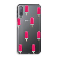 Waterijsje: Samsung Galaxy A7 (2018) Transparant Hoesje