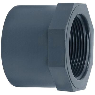 Europond PVC Lijmring 50mm - Waterdicht met 1" Binnendraad, Duurzame Vijver Koppeling