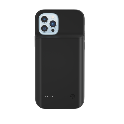 Lunso - Battery Power Case hoes - iPhone 13 Pro Max - 6800 mAh - Zwart