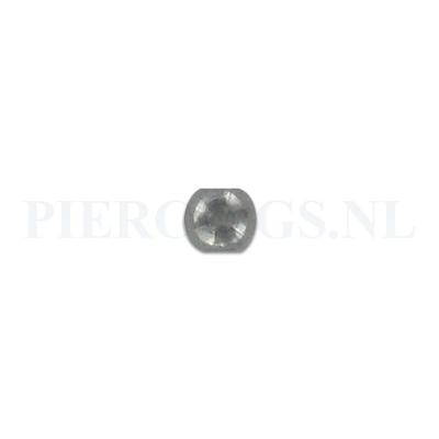 Balletje BCR 3 mm hematiet