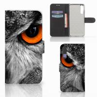Huawei P20 Pro | Telefoonhoesje | Met pasjeshouder | Uil Huawei P20 Pro | Telefoonhoesje | Met pasjeshouder | Uil