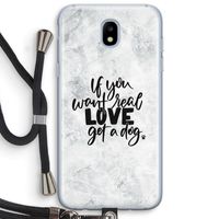 Partner in crime: Samsung Galaxy J5 (2017) Transparant Hoesje met koord