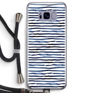 Verrassende lijnen: Samsung Galaxy S8 Transparant Hoesje met koord