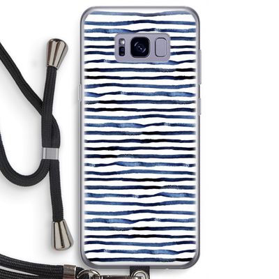 Verrassende lijnen: Samsung Galaxy S8 Transparant Hoesje met koord