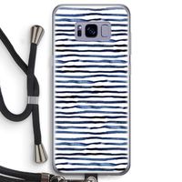 Verrassende lijnen: Samsung Galaxy S8 Transparant Hoesje met koord