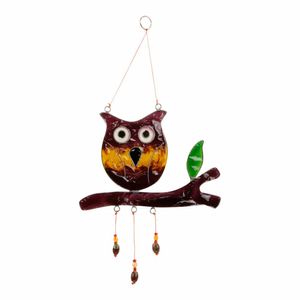 Raamdecoratie Uil op Tak
