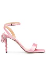 MACH & MACH sandales Wonder Tulip 95 mm en cuir - Rose