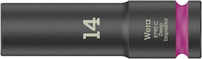 Wera 8790 C Impaktor Deep doppen met 1/2"-aandrijving, 14 x 83 mm - 05004831001