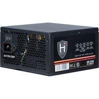 Inter-Tech HIPOWER SP-550 power supply unit 550 W 20+4 pin ATX ATX Zwart - thumbnail