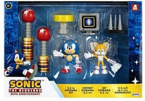 Sonic The Hedgehog 30th Anniversary Diorama Set