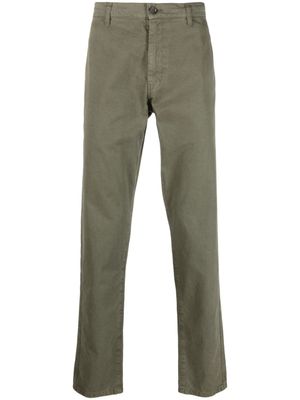 ASPESI pantalon chino à coupe droite - Vert
