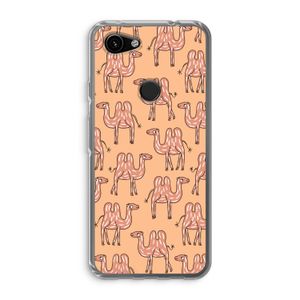 Kameel: Google Pixel 3a Transparant Hoesje
